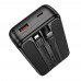 Портативное зарядное - павер банк Hoco Q28A 20000mAh 22.5W черный