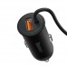 Беспроводное зарядное авто держатель Baseus CW01 Magnetic Wireless 15W (+ АЗУ Type-c 25W) Claw Editon Black