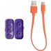 Беспроводные наушники JBL Tune Flex Ghost (JBLTFLEXGPUR) Purple (фиолетовые)