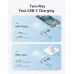 Аккумулятор портативный Anker Zolo Power Bank (20000 мач 30W встроенный кабель Built-In USB-C Cable) (A1689)