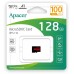 Карта памяти Apacer microSDXC 128GB UHS-I V10 A1 R100 AP128GMCSX10UB-RA