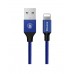 Кабель адаптер BASEUS Yiven Series - USB - Lightning  1.8 метра синий (CALYW-A13)