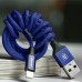 Кабель адаптер BASEUS Yiven Series - USB - Lightning  1.8 метра синий (CALYW-A13)