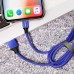 Кабель адаптер BASEUS Yiven Series - USB - Lightning  1.8 метра синий (CALYW-A13)