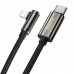 Кабель Baseus Legend Series Elbow Type-C to Ligtning 2m (CATLCS-A01) черный