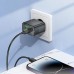 Зарядное устройство Hoco CS42a 30W на 2 выхода адаптер + кабель Usb-C - Lightning черный