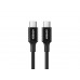 Кабель 2 м UGREEN US300 Type-C to Type-C 5A 100 вт черный (60552)