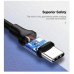 Кабель 2 м UGREEN US300 Type-C to Type-C 5A 100 вт черный (60552)