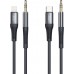 Переходник аудио адаптер XO NB-R193a с Apple iPhone на 3.5 мм кабель