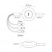 Кабель втягиваюшийся 3-в-1 Baseus Bright Mirror 2 Series Retractable Tpe-C to M + L + C 3.5A 1.1m (CAMJ010205)