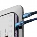 Кабель Baseus Glimmer Series Type-C - Lightning 1m CADH000003 синий