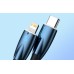 Кабель Baseus Glimmer Series Type-C - Lightning 1m CADH000003 синий
