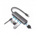 Хаб адаптер Ugreen CM136 Type-C - на HDMI 3xUSB 3.0 Type-C PD (50209)