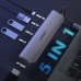 Хаб адаптер Ugreen CM136 Type-C - на HDMI 3xUSB 3.0 Type-C PD (50209)