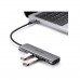 Хаб адаптер Ugreen CM136 Type-C - на HDMI 3xUSB 3.0 Type-C PD (50209)