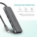 Хаб адаптер Ugreen CM136 Type-C - на HDMI 3xUSB 3.0 Type-C PD (50209)