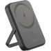 Внешний аккумулятор магнитный XO PR242 5000mAh Magnetic wireless 15W с ножкой подставкой U-shaped holder