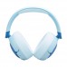 Беспроводные наушники для детей JBL Junior 470NC голубые