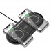Беспроводное зарядное устройство XO WX025 20 вт для 2 устройств wireless fast charger черное