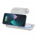 Беспроводное зарядное устройство складное WiWU Foldable 3 in 1 Wireless Charger Wi-W020