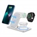 Беспроводное зарядное устройство складное WiWU Foldable 3 in 1 Wireless Charger Wi-W020