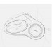 Поводок с подсветкой Petkit Go Shine Retractable Dog Leash P2101