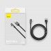 Кабель Baseus Legend Elbow USB - Lightning (1m) CALCS-A01 поворотный коннектор черный
