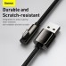 Кабель Baseus Legend Elbow USB - Lightning (1m) CALCS-A01 поворотный коннектор черный