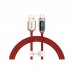 Кабель с дисплеем (экраном) BASEUS Display Fast Charging Cable USB - Type-C (CATSK-09) 5а 1м красный