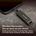 Флешка двойная - 2 выхода Patriot Rage R550 32GB USB-A + USB-C 3.2 (PE32GR550DSAD)