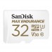 Карта памяти SanDisk Max Endurance 32Gb microSDHC V30 (100Mb/s) + adapter SD