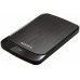 Переносной накопитель - внешний жесткий диск 4 ТБ - ADATA HV320 4TB Slim USB 3.2 Gen1 (черный)