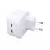 Зарядное устройство - адаптер питания 35W Dual USB-C Port Compact Power Adapter (MNWM3)