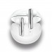 Наушники беспроводные QCY AilyBuds Clear (T32) белые