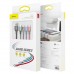 Кабель Baseus Fast 4-in-1 Cable For iP + 2*Type-C + Micro 3.5A 1.2m CA1T4-B01 черный
