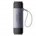 Кардридер Baseus Lite Series USB-A & Type-C to SD/TF Card Reader WKQX060113