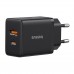 Блок питания - зарядный адаптер Baseus Cube Fast Charger 2 порта C + U 30W (P10111404113-00) черный