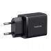 Блок питания - зарядный адаптер Baseus Cube Fast Charger 2 порта C + U 30W (P10111404113-00) черный