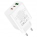 Зарядный адаптер - блок питания 3 порта 40 вт HOCO C126a Pure power 3-port 40w