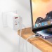 Кабель с индикатором заряда HOCO U126 Type-C to Lightning PD 27W 1.2 метра серый