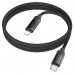 Кабель с индикатором HOCO U126 Type-C - Lightning PD 27W 1.2 метра черный