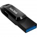 Флешка SanDisk USB 3.1 Ultra Dual Go Type-C 128Gb (150 Mb/s)
