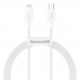 Кабель Baseus Superior Series Type-C to Lightning PD 20W 1 метр (CATLYS-A02) белый