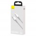 Кабель Baseus Superior Series Type-C to Lightning PD 20W 1 метр (CATLYS-A02) белый