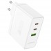 Адаптер питания 3 порта (выхода) BOROFONE BN11 Imperial PD100W three-port (2C1A) белый