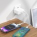 Адаптер питания 3 порта (выхода) BOROFONE BN11 Imperial PD100W three-port (2C1A) белый