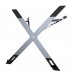 Подставка для ноутбука HOCO HD9 Action metal folding notebook holder серая