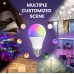 Лампа разноцветная Moes RGB E27 9 Вт 806 лм умная с bluetooth (BB-TDA9-RCW-E27-MS)