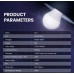 Лампа разноцветная Moes RGB E27 9 Вт 806 лм умная с bluetooth (BB-TDA9-RCW-E27-MS)