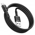 Кабель Micro-USB усиленный HOCO X83 Victory 1 метр черный (6931474770882)